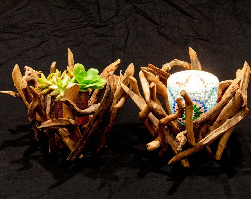 Driftwood Bowls - Set Of 3-2