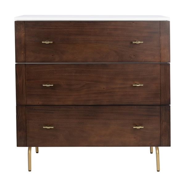 Safavieh Genevieve 3 Drawer Dresser | Dressers | Modishstore - 4
