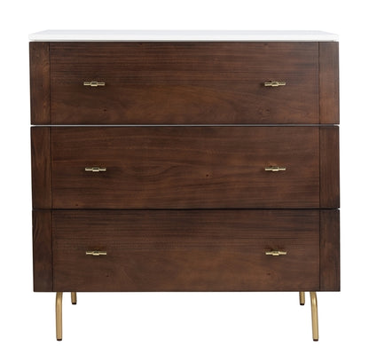 Safavieh Genevieve 3 Drawer Dresser | Dressers | Modishstore - 4