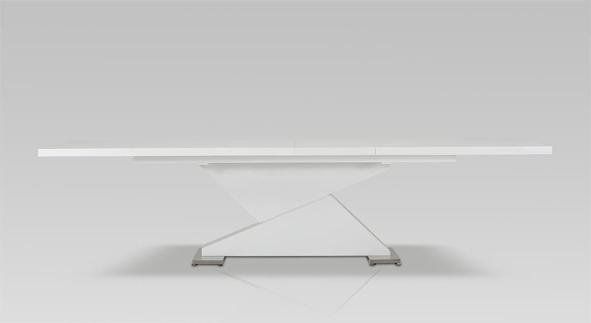 Modrest Bono "Z" - Modern White Dining Table-2