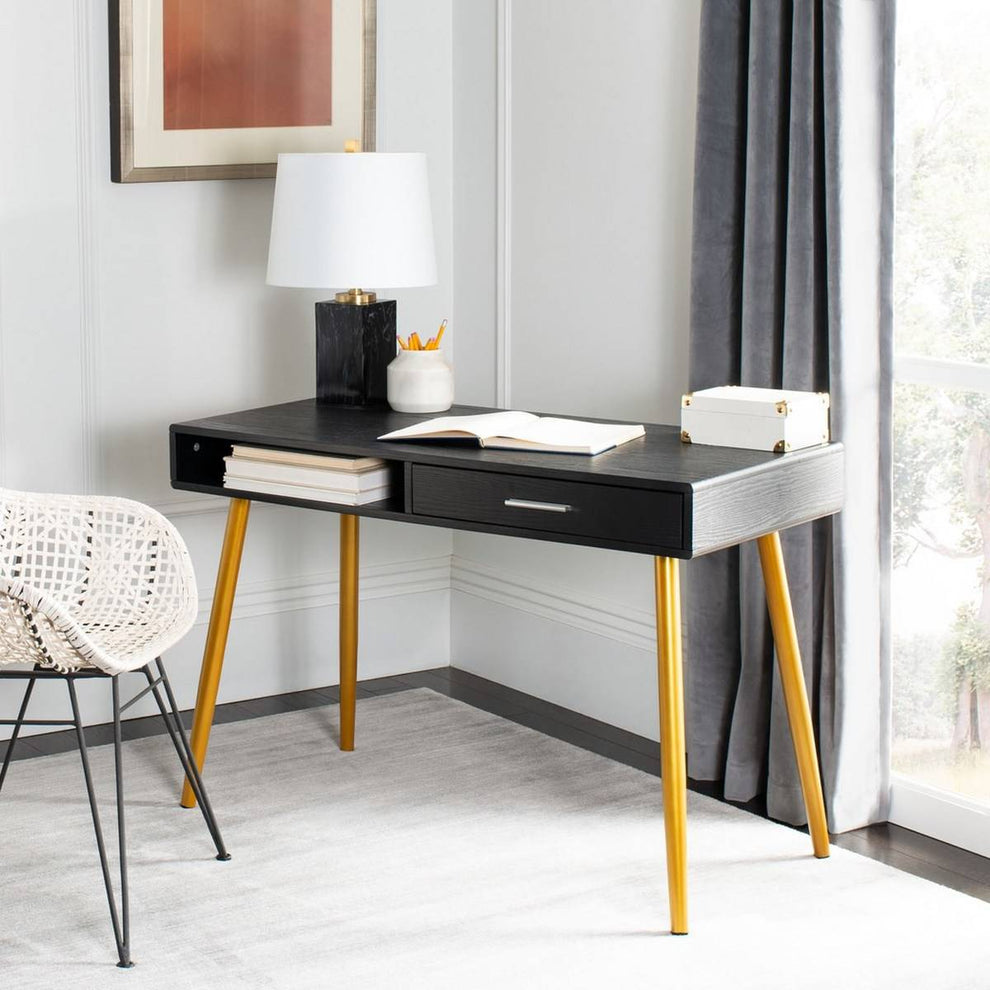 Safavieh Jorja 1 Drawer 1 Shelf Desk | Desks | Modishstore - 4