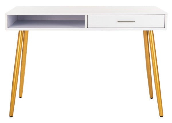 Safavieh Jorja 1 Drawer 1 Shelf Desk | Desks | Modishstore - 8