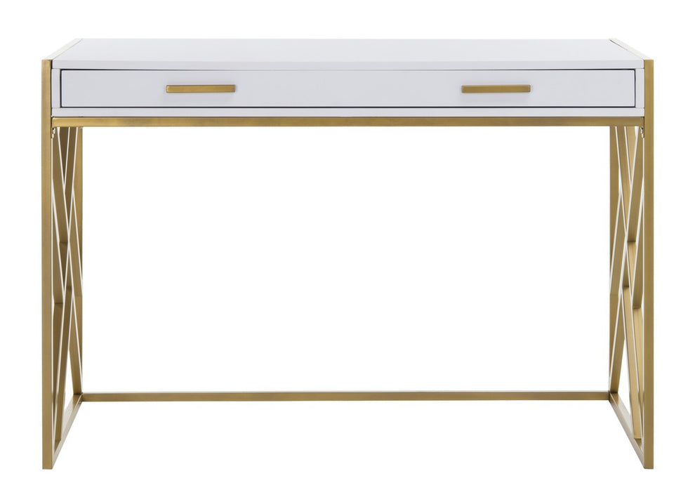 Safavieh Elaine 1 Drawer Desk | Desks | Modishstore - 1