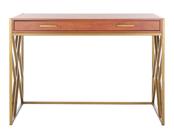 Safavieh Elaine 1 Drawer Desk | Desks | Modishstore - 8