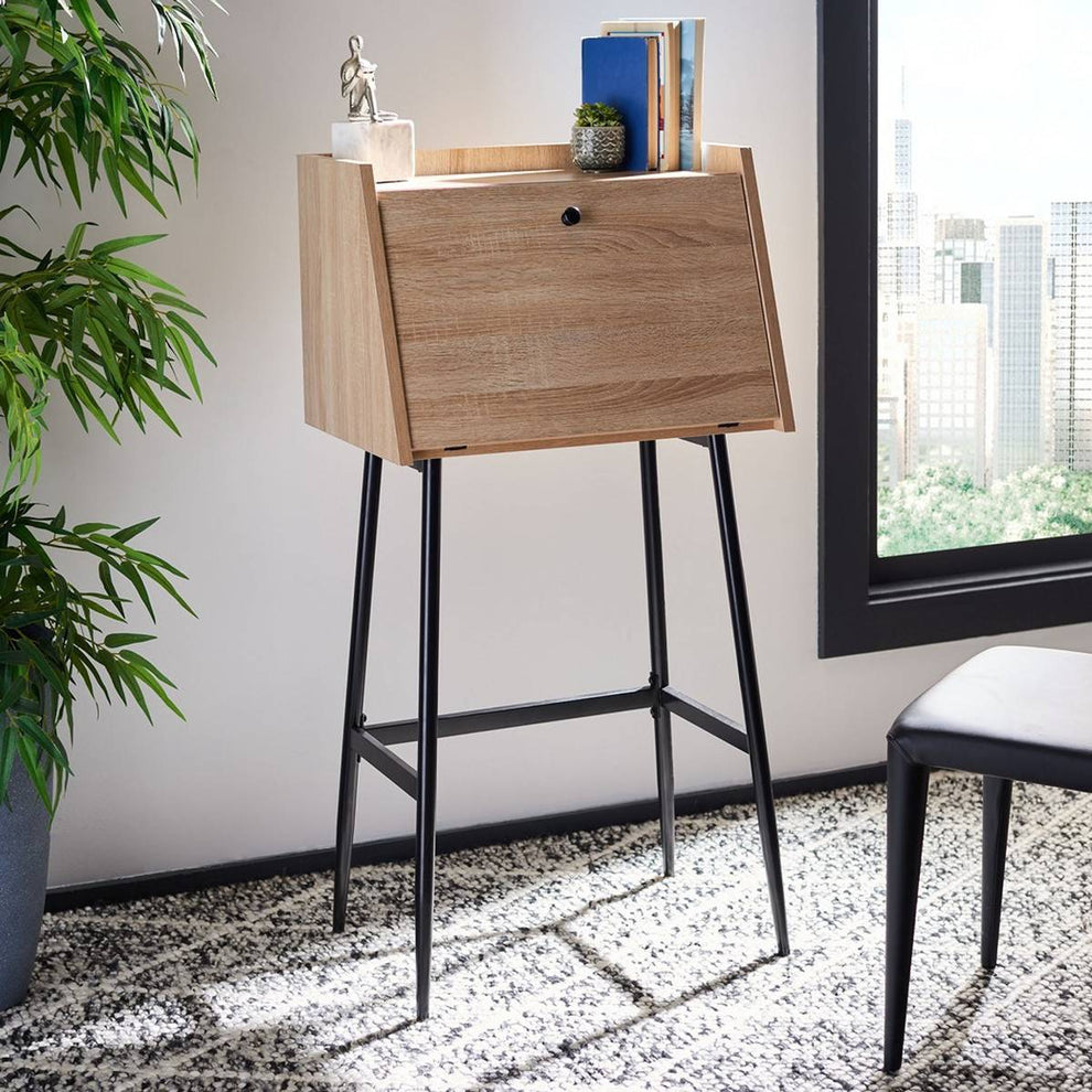 Safavieh Xander Modern Secretary Desk | Desks | Modishstore - 1