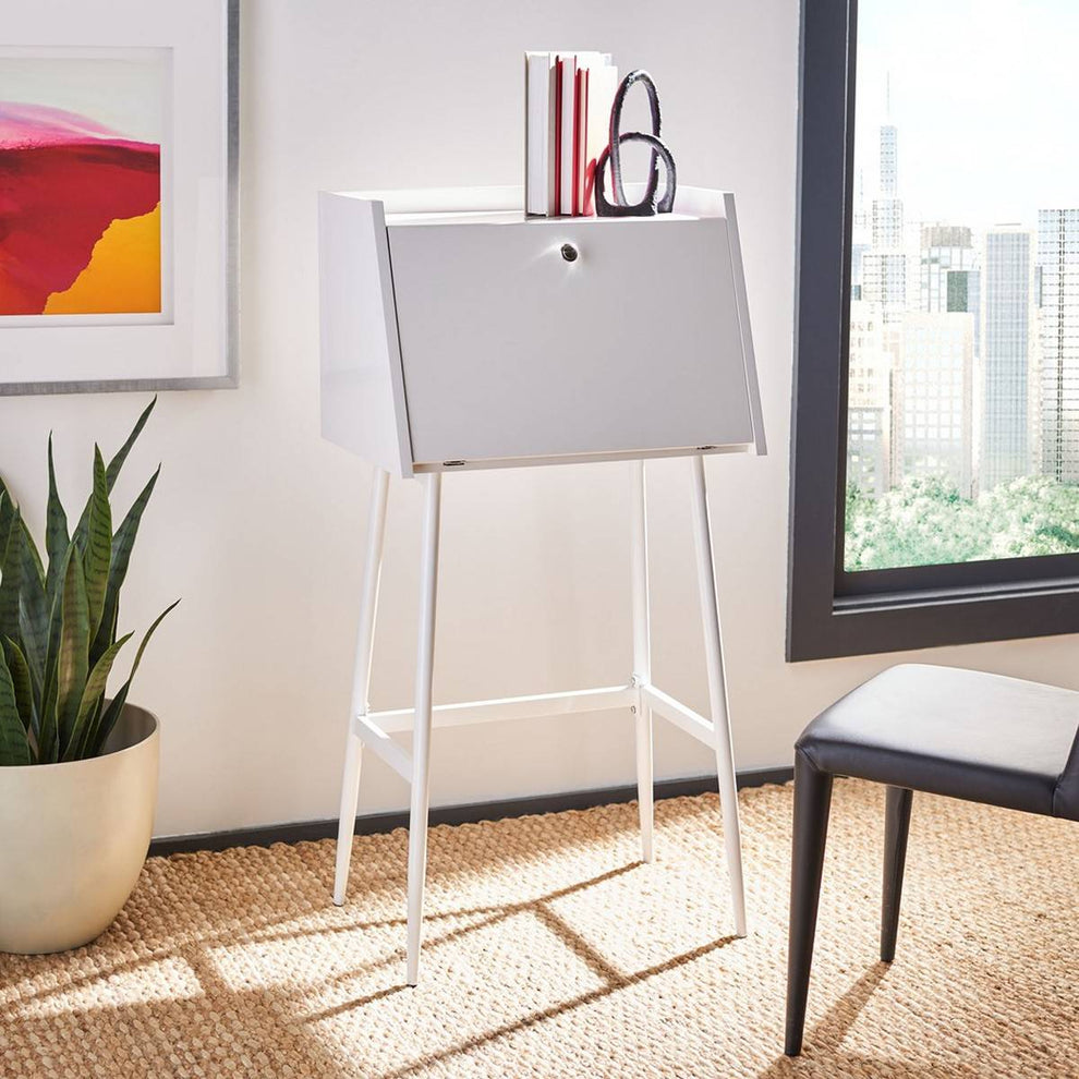 Safavieh Xander Modern Secretary Desk | Desks | Modishstore - 6