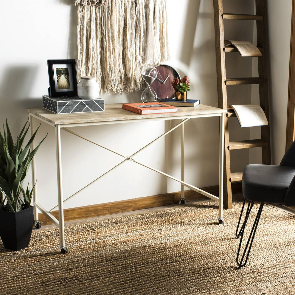 Safavieh Callie Rolling Desk | Desks | Modishstore - 2