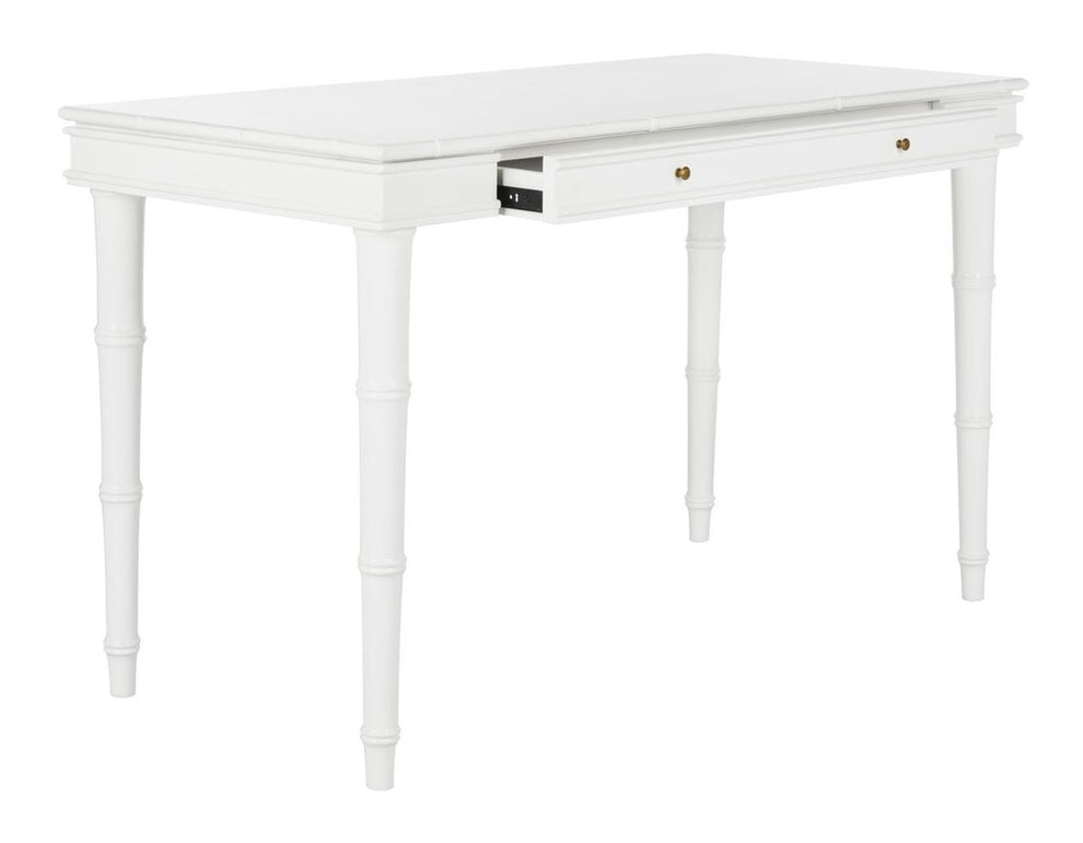 Safavieh Noely Modern Coastal Writing Desk | Desks | Modishstore - 2
