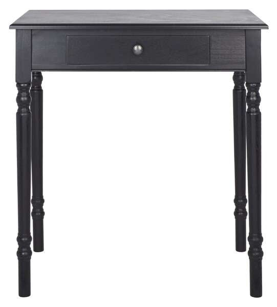 Safavieh Arina 1 Drawer Desk - Black | Desks | Modishstore - 2