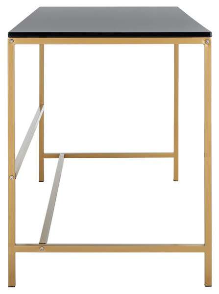 Safavieh Nova Glossy Wooden Desk - Black Top | Desks | Modishstore - 3