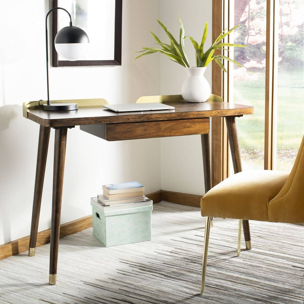 Safavieh Parker 1 Drawer Desk | Desks | Modishstore - 2
