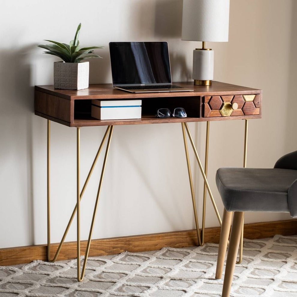 Safavieh Raveena Desk | Desks | Modishstore - 2