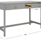 Safavieh Esther 2 Drawer Desk - Gray | Desks | Modishstore - 4