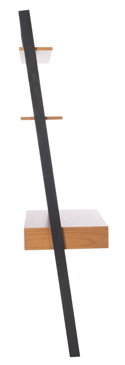 Safavieh Kamy 2 Shelf Leaning Desk | Desks | Modishstore - 3