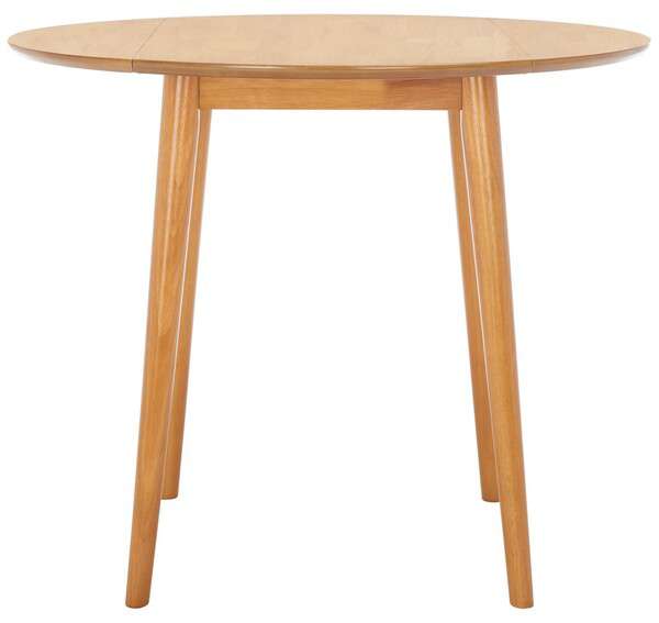 Safavieh Lovell Folding Round Dining Table - Light Oak | Dining Tables | Modishstore - 2