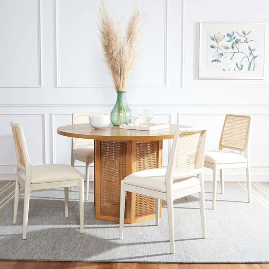 Safavieh Danez Cane Dining Table - Natural | Dining Tables | Modishstore