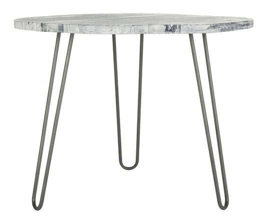 Safavieh Mindy Wood Top Dining Table - Gray | Dining Tables | Modishstore