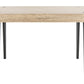 Safavieh Alyssa Rustic Midcentury Wood Top Dining Table | Dining Tables | Modishstore - 1