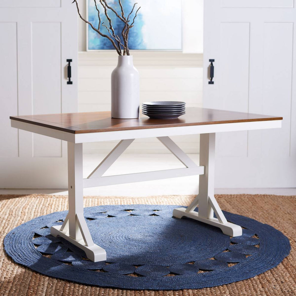 Safavieh Akash Rectangle Dining Table | Dining Tables | Modishstore - 2