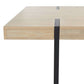 Safavieh Cael Dining Table - Sand With Black | Dining Tables | Modishstore - 3