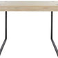 Safavieh Cael Dining Table - Sand With Black | Dining Tables | Modishstore - 2