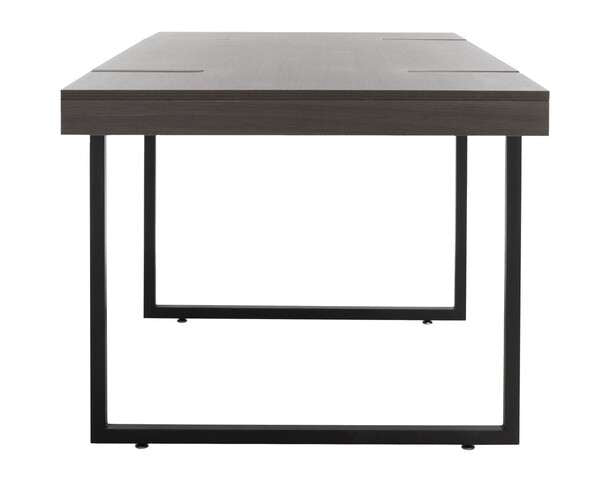 Safavieh Cael Dining Table - Charcoal | Dining Tables | Modishstore - 3