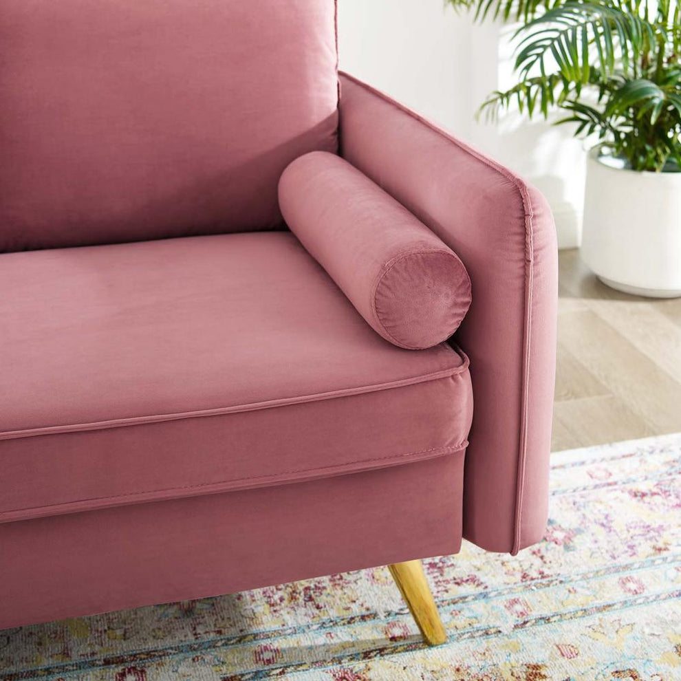 Modway Revive Performance Velvet Loveseat - EEI-3989 | Loveseats | Modishstore - 10