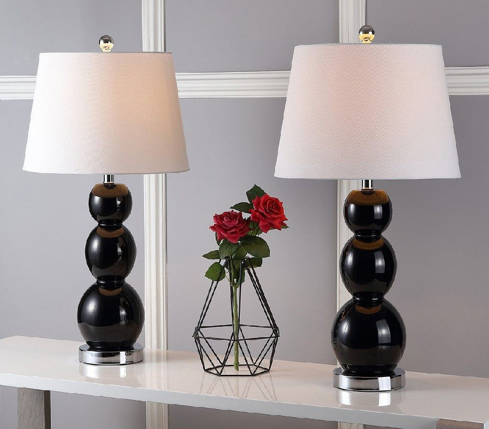 Safavieh Jayne Three Sphere Glass Lamp | Table Lamps | Modishstore - 9