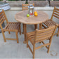 Montage Windham  5- Pices Dining Set B By Anderson Teak | Outdoor Dining Sets | Modishstore