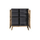 Manhattan Comfort Rustic Mid-Century Modern Jackie 49.4" High Dresser Cabinet | Cabinets | Modishstore-3