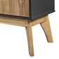 Manhattan Comfort Rustic Mid-Century Modern Jackie 49.4" High Dresser Cabinet | Cabinets | Modishstore-7