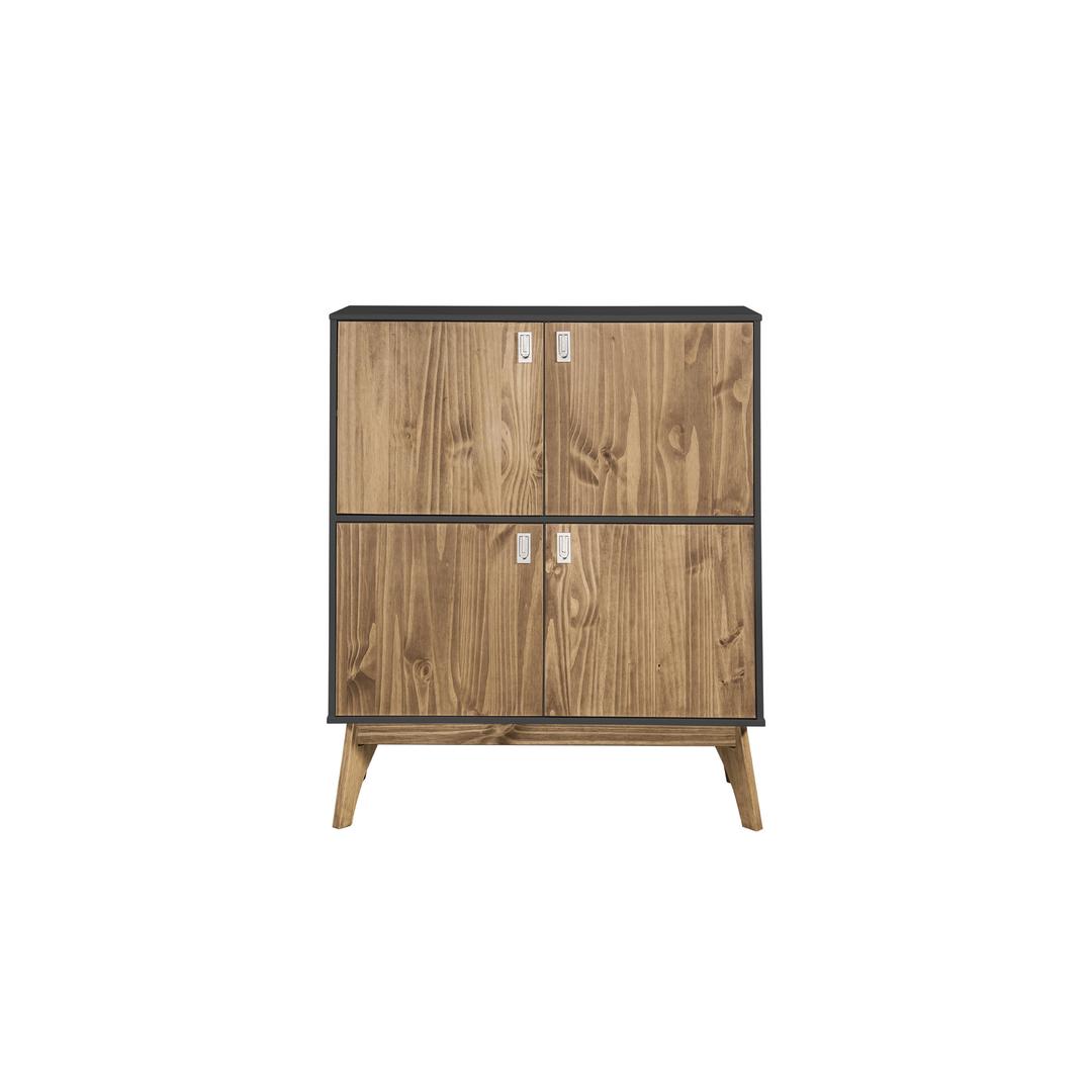 Manhattan Comfort Rustic Mid-Century Modern Jackie 49.4" High Dresser Cabinet | Cabinets | Modishstore-9