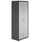 Manhattan Comfort 1GMCF Fortress Textured Metal 75.4" Garage Cabinet with 4 Adjustable Shelves In Grey | Cabinets | Modishstore-3