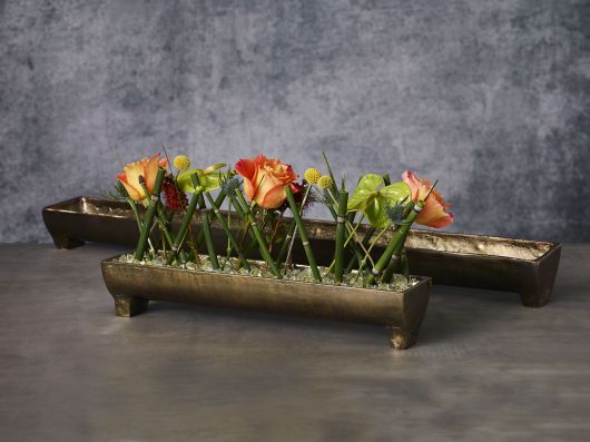 EDISON TRAY  By Accent Decor | Planters, Troughs & Cachepots | Modishstore - 1