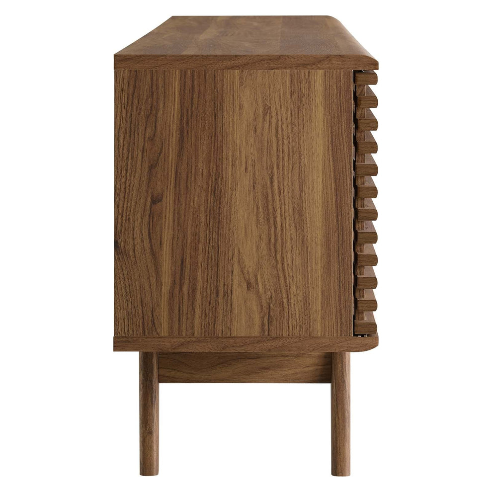 Modway Render 71" Media Console TV Stand in Walnut - EEI-3433 | TV Stands | Modishstore - 4
