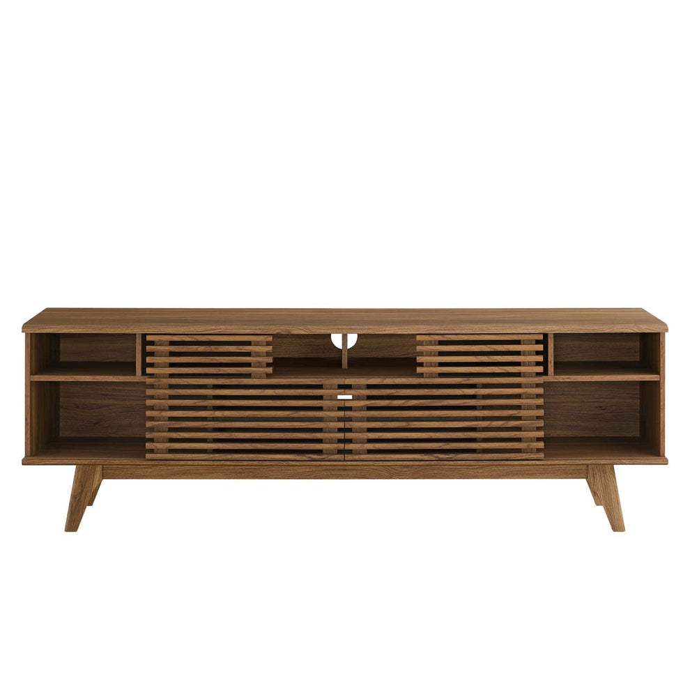 Modway Render 71" Media Console TV Stand in Walnut - EEI-3433 | TV Stands | Modishstore - 5