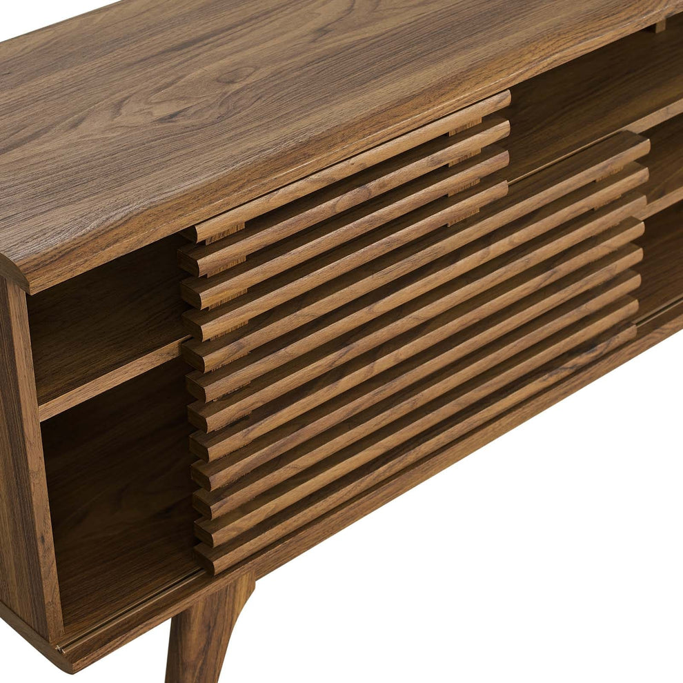 Modway Render 71" Media Console TV Stand in Walnut - EEI-3433 | TV Stands | Modishstore - 6