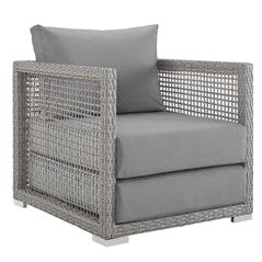 Aura 3 Piece Outdoor Patio Wicker Rattan Set by Modway | Outdoor Sofas, Loveseats & Sectionals | Modishstore-10