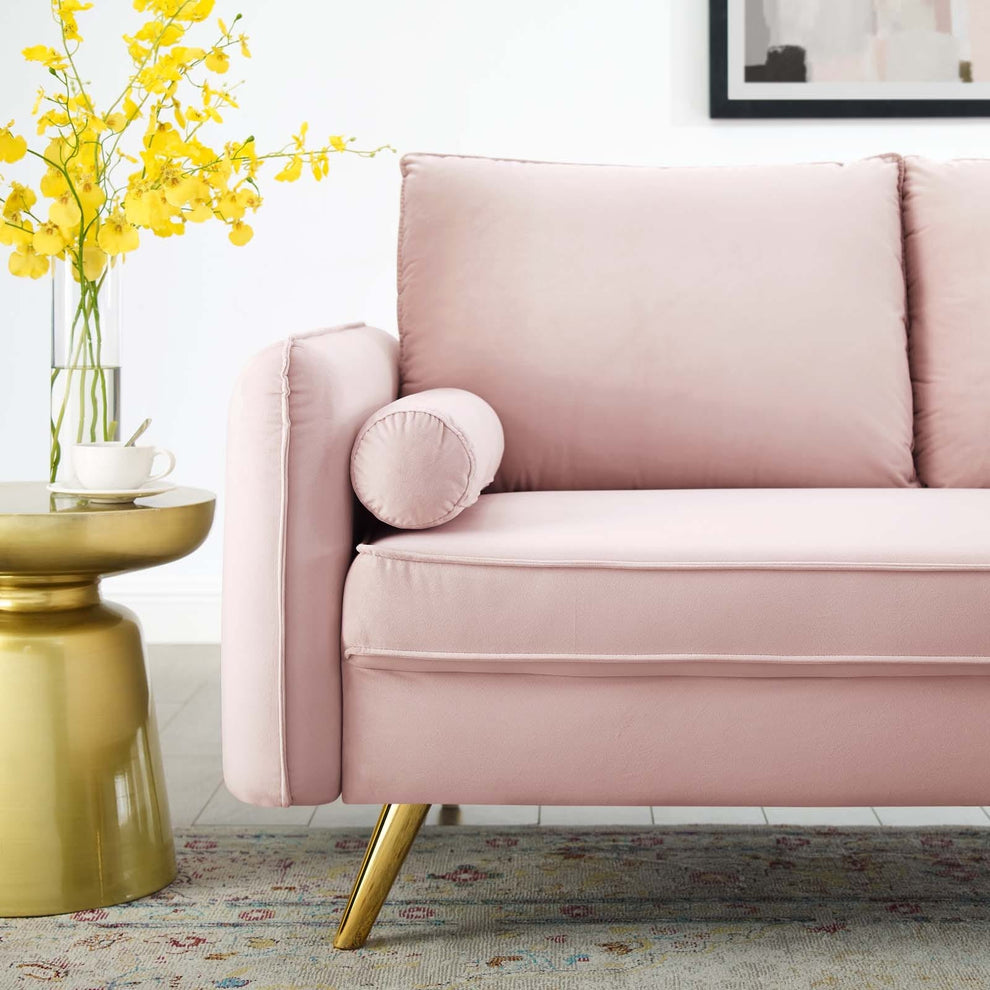 Modway Revive Performance Velvet Loveseat - EEI-3989 | Loveseats | Modishstore - 28