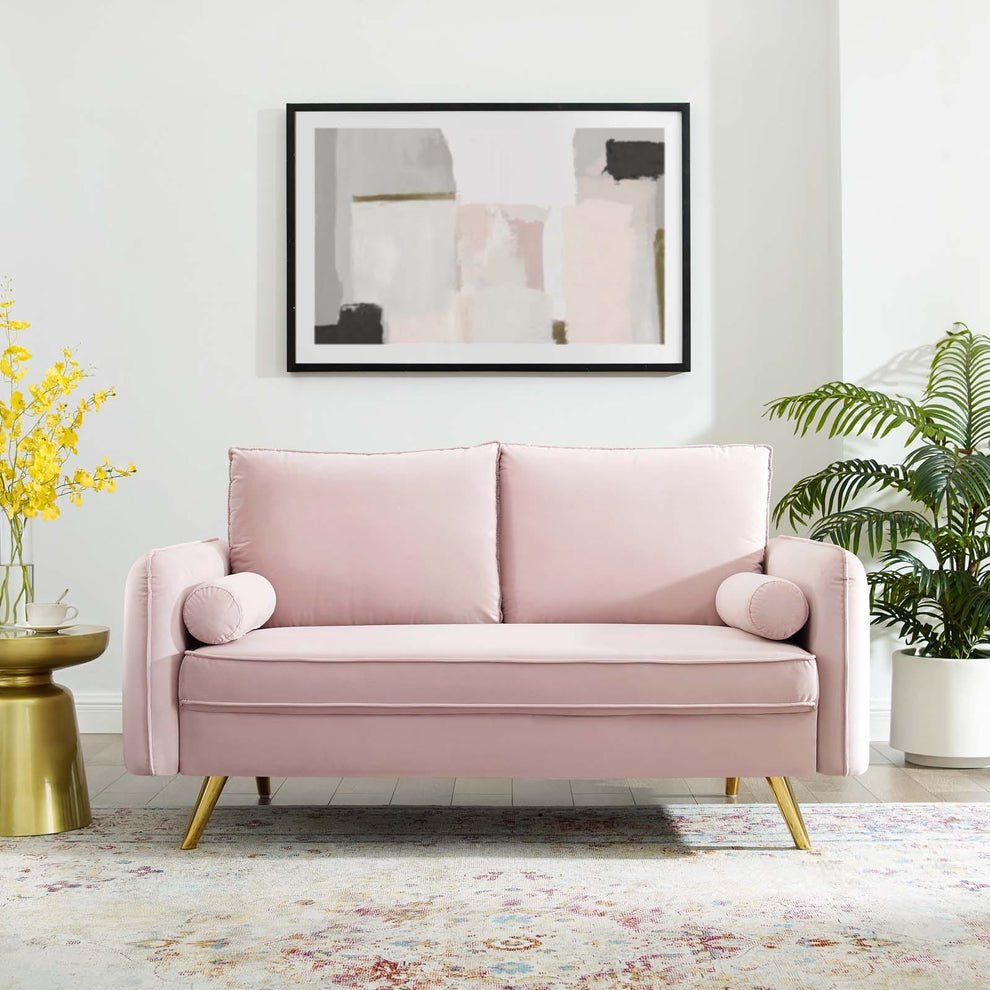 Modway Revive Performance Velvet Loveseat - EEI-3989 | Loveseats | Modishstore - 23