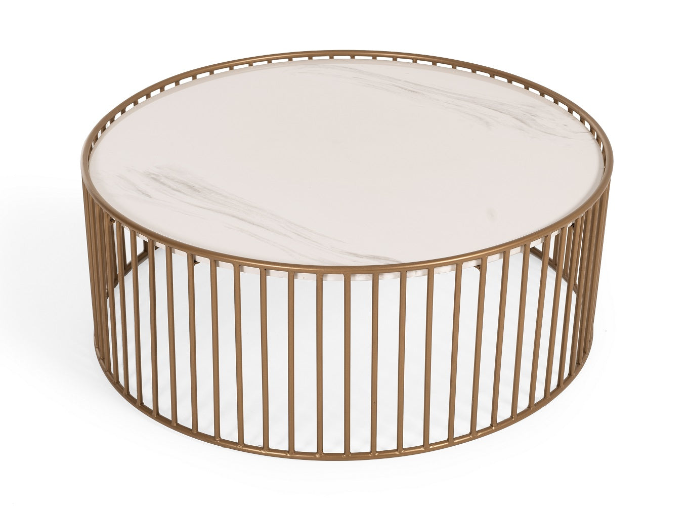 Modrest Eleanor - Modern Round Marble Coffee Table | Coffee Tables | Modishstore - 2