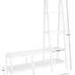 Safavieh Elwin 7 Shelf Etegere - White | Etagere | Modishstore - 4