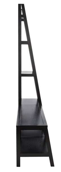 Safavieh Elwin 7 Shelf Etegere - Black | Etagere | Modishstore - 3