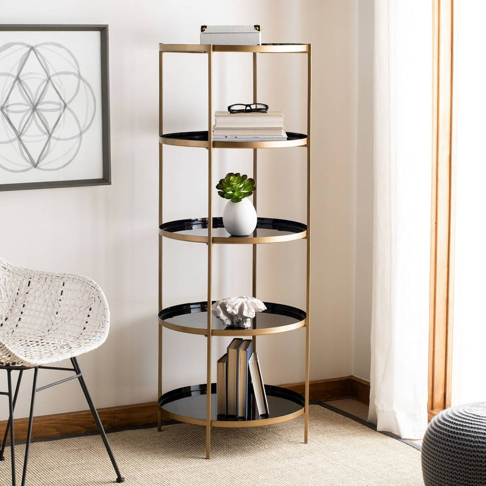 Safavieh Tia Round 5 Tier Etagere | Etagere | Modishstore - 5