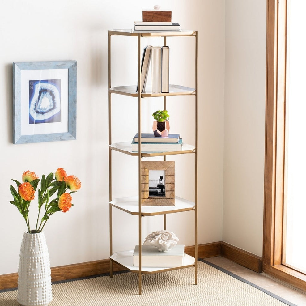 Safavieh Sylvie 5 Tier Etagere | Etagere | Modishstore - 2