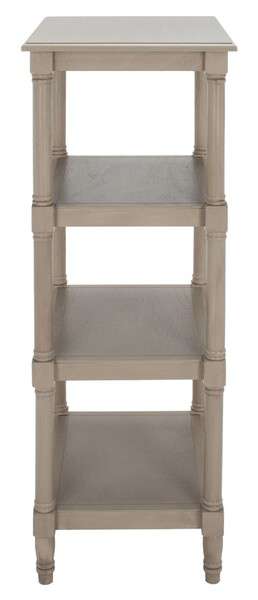 Safavieh Cassie 4 Shelf Bookcase - Greige | Bookcases | Modishstore - 3