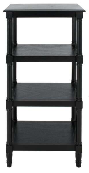 Safavieh Cassie 4 Shelf Bookcase - Black | Bookcases | Modishstore - 2