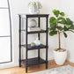Safavieh Cassie 4 Shelf Bookcase - Black | Bookcases | Modishstore