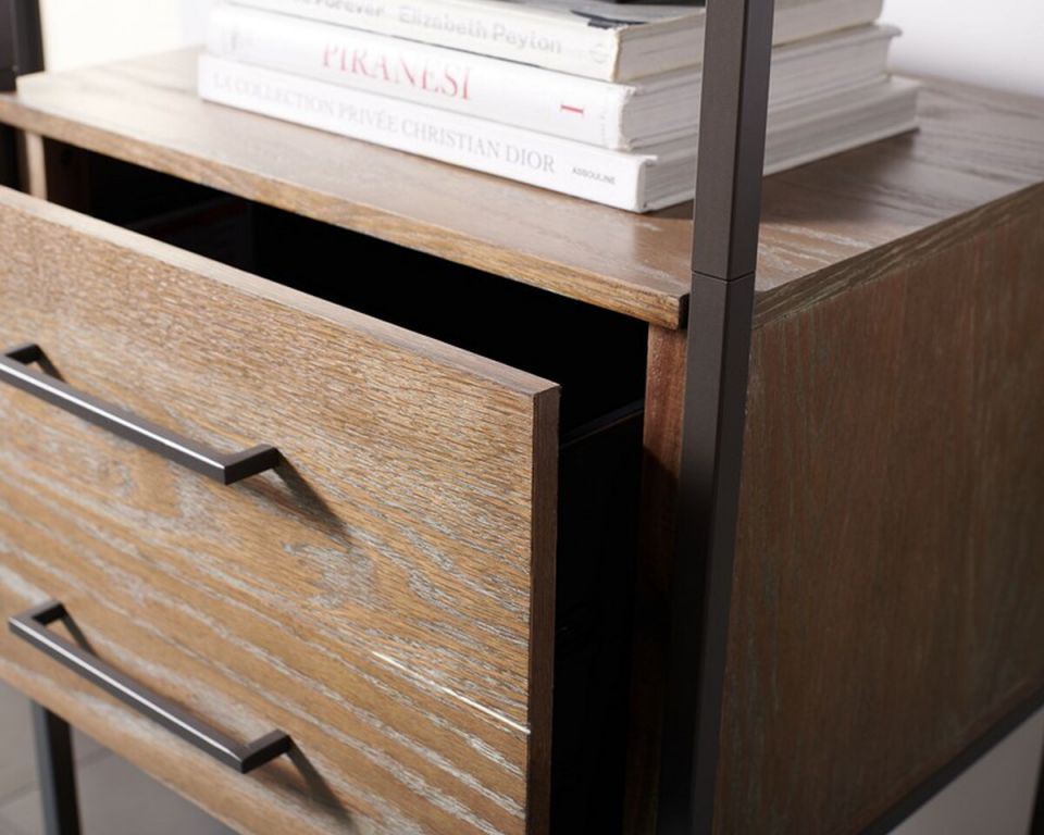 Safavieh Jola 5 Shelf 1 Drawer Etagere | Etagere | Modishstore - 3