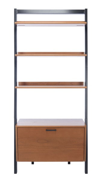 Safavieh Vlad 3 Shelf 1 Door Etagere | Etagere | Modishstore - 1